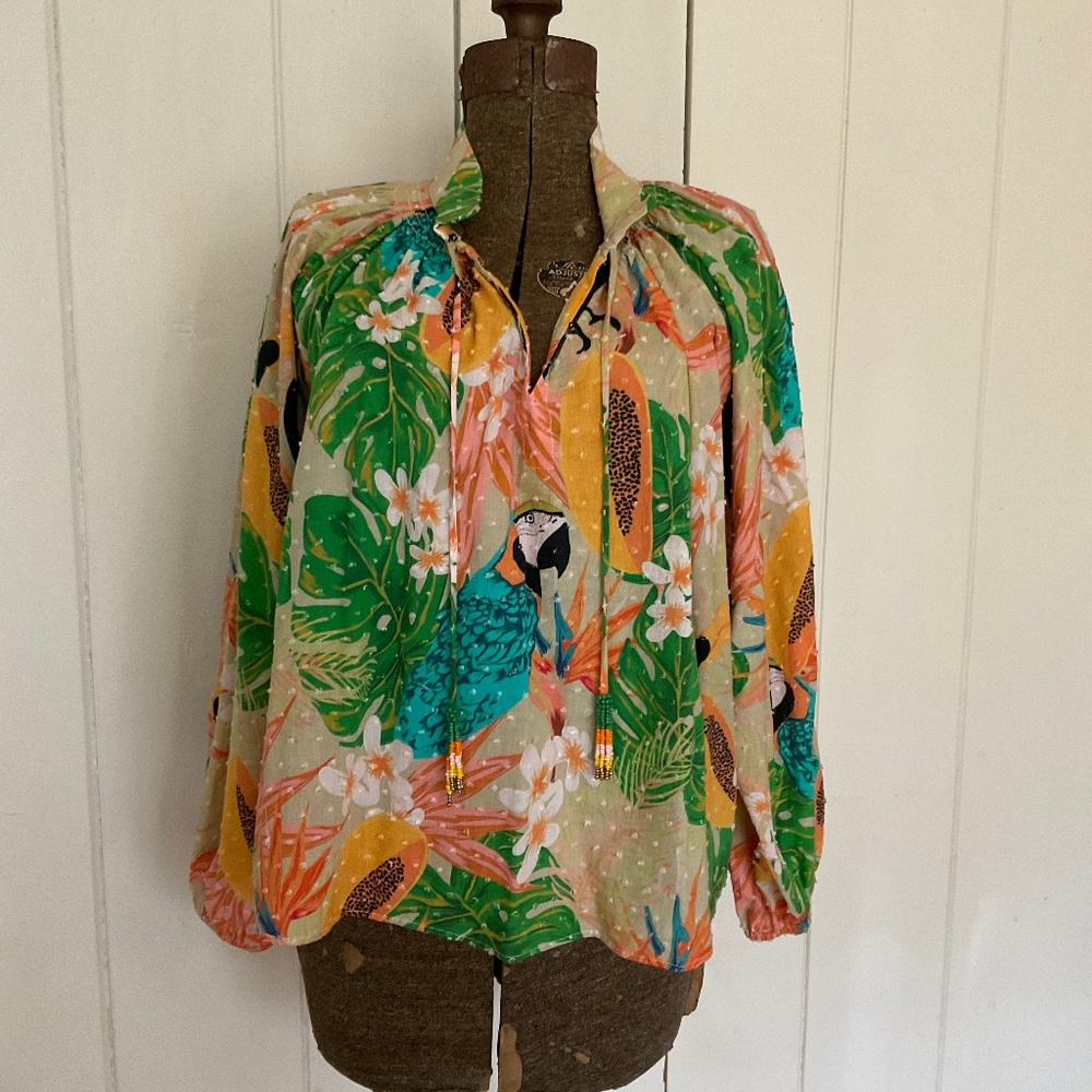 FARM Rio Multicolor Floral Blouse